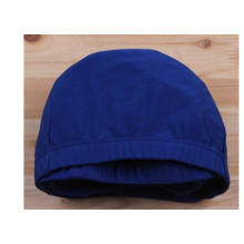 Gorra / sombrero de natación suave y cómodo de tela, gorras de color puro de tela